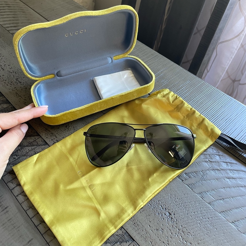 Gucci Women’s Aviator Sunglasses